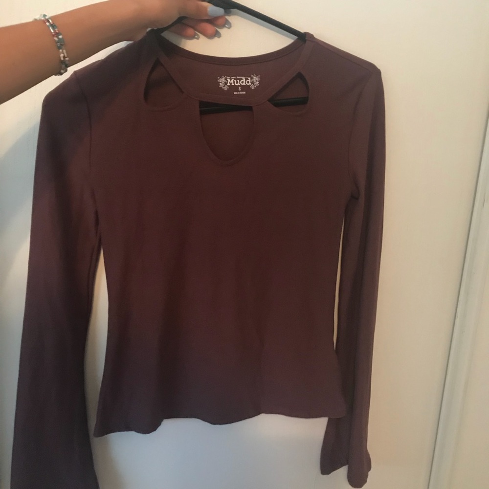 Mudd triple cut out long sleeve